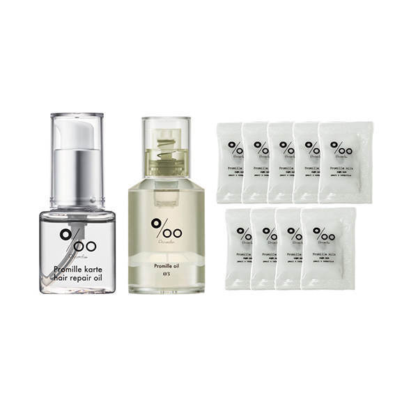 ヘアケア・スタイリング 限定セット / 30mL、30mL、3g×9包