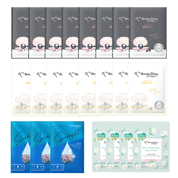 トリプル真珠マスクセット / 23ml×23枚