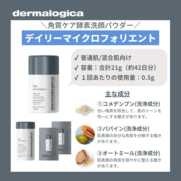 数量限定】デイリーマイクロフォリエントキット / ダーマロジカ