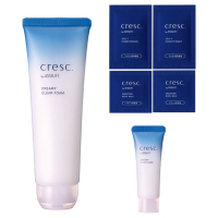 クリーミー クリアフォーム パウチ付 @cosme限定セット / 120g、14g、2包、2包 / @cosme限定セット / 無香料