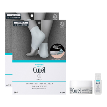 ガサガサかかとをしっとり包む お手入れ底上げ かかとケアマスクセット