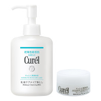 潤浸保湿乳液ケアメイク落としセット / 200ml、4g