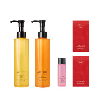 クレンジング(アロマ・オレンジ)&ローズミニ・ブースターセット / 175ml、175ml、30ml、1.5ml×2包