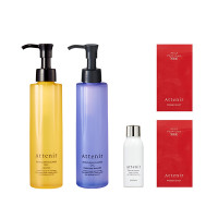 クレンジング(アロマ・ラベンダー)&美白*化粧水・ブースターセット / 175ml、175ml、30ml、1.5ml×2包