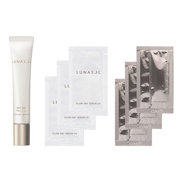 グロウデイセラムUVセット / SPF50+ / PA++++ / 30g、1g×3、1g×3