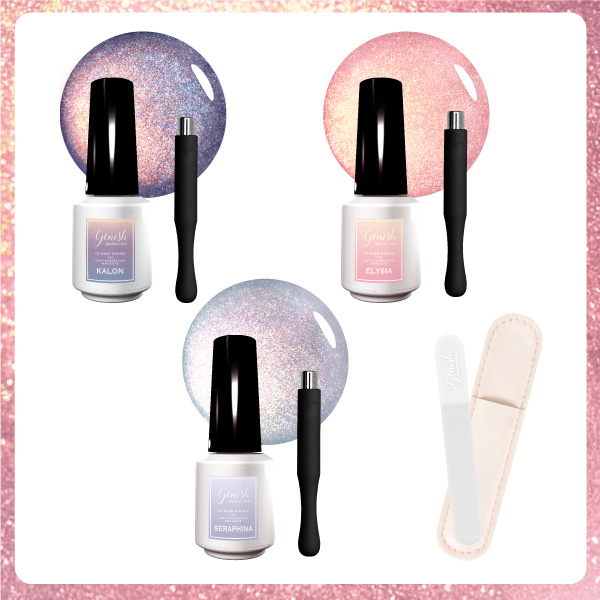 ジーニッシュマニキュア マグネット スペシャルBセット / 03カロン、04エリシア、05セラフィーナ / 8ml×3、1個 / 本体