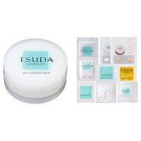 【津田コスメ限定セット2】スキンバリアバーム 全商品サンプルセット付き / SPF19 / PA+++ / 本体 / 18g