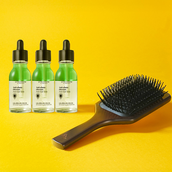 【3,160ポイントバック】アンチヘアロス3本セット パドルブラシ付き / 50mL×3、1個