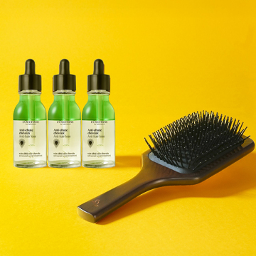 【3,160ポイントバック】アンチヘアロス3本セット パドルブラシ付き