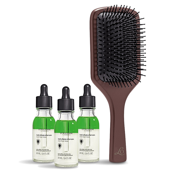 3,160ポイントバック】アンチヘアロス3本セット パドルブラシ付き