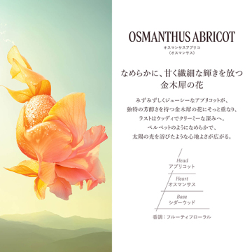 オスマンサスアブリコ[オスマンサス] パフュームド ボディミルク 02