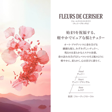 フルールドスリジエサクラ[チェリーブロッサム] パフュームド ボディミルク 02