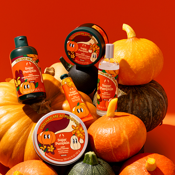 数量限定】バス&シャワークリーム シュガーパンプキン / THE BODY SHOP