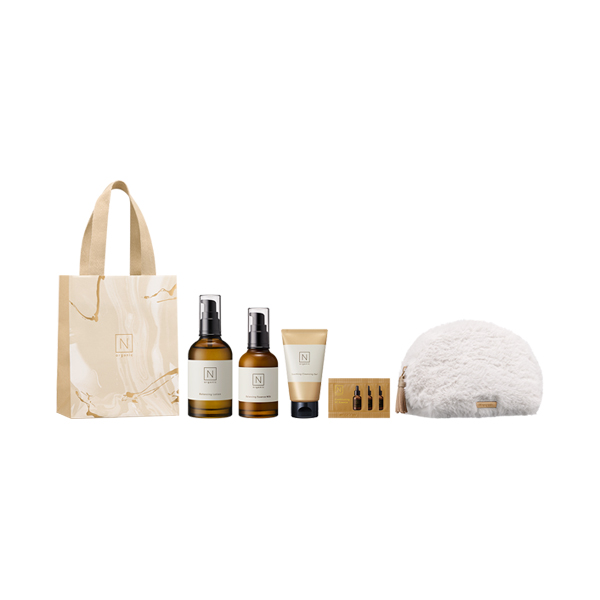 N organic Basic スキンケアセット(ポーチ付)_LM01 / 100mL、60mL、30g、0.5g×3包、1点、1枚