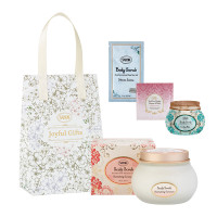 @cosme SHOPPING限定 ヘッドスクラブキット・ゼラニウム 2025 / 300g、15mL、4mL、8mL