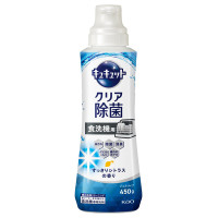 食器洗い乾燥機専用 キュキュットクリア除菌 / 本体(ジェルタイプ) / 450g / すっきりシトラスの香り
