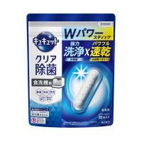 食器洗い乾燥機専用 キュキュットクリア除菌 / スティックタイプ / 231g(30本入り) / 無香料