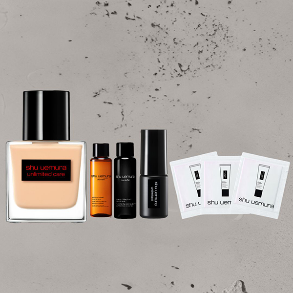 【1,500ポイントバック】大人気美容液ファンデ & ベースメイク キット / 574 / 1個、15ml、15ml、30ml、3枚 / 本体