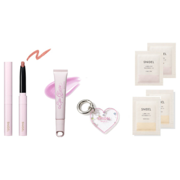 リップメイクをプレイフルに彩るペンシルとグロスのセット