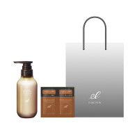 @cosme限定 シンクロトリートメント DAMAGE REPAIR セット / 300g、10ml、10g、1枚