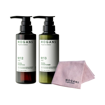 草花 シャンプー/コンディショナー ボトルセット+オリジナルハンカチ