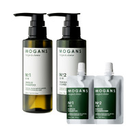 白樹 シャンプー/コンディショナー ボトルセット+トラベルキット / 300mL、300mL、40mL、40mL