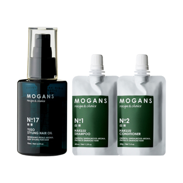 結薔 スタイリングヘアオイル+白樹トラベルキット