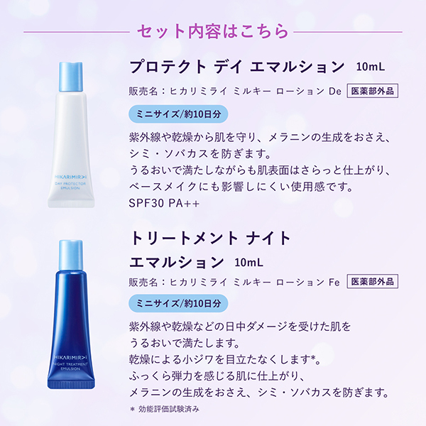 リンクル セラム クリーム アニバーサリー コフレ / HIKARIMIRAI