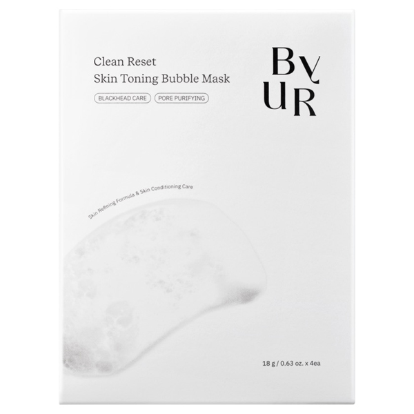 クリーンリセット スキントーニング バブルマスク / 18mL×4枚セット クリーンリセット スキントーニング バブルマスク / 18mL×4枚セット