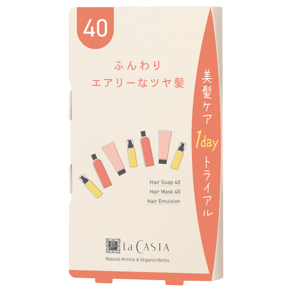 1DAY ヘアケア トライアル 40 / 8ml、8g、2ml