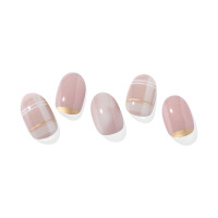 セミキュアジェルネイル / ND-049-J N Coy Check / 2枚×30ピース、1個、1個、2枚