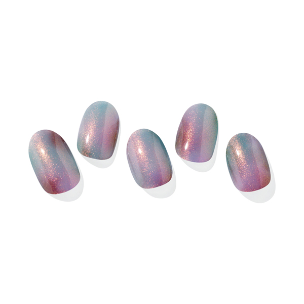 セミキュアジェルネイル / ND-050-J N Purple Glow / 2枚×30ピース、1個、1個、2枚