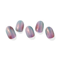 セミキュアジェルネイル / ND-050-J N Purple Glow / 2枚×30ピース、1個、1個、2枚