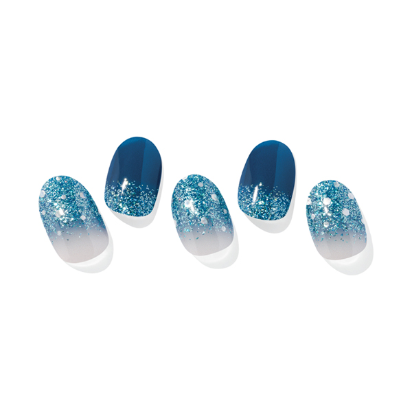 セミキュアジェルネイル / ND-040-G N Waterbomb / 2枚×30ピース、1個、1個、2枚