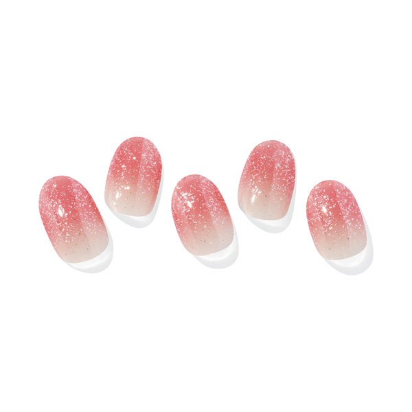 セミキュアジェルネイル / ND-106-J N Rose Shower / 2枚×30ピース、1個、1個、2枚