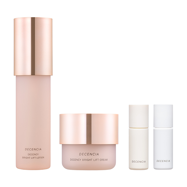 【数量限定】ディセンシー ブライトリフト クリーム&ローション ニューイヤーセット / 30mL、120mL、8mL、8mL