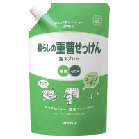 暮らしの重曹せっけん泡スプレー / 詰め替え / 600ml