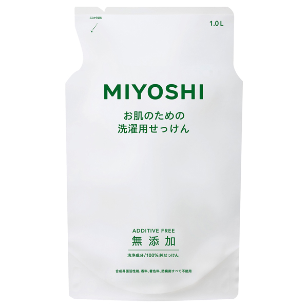無添加お肌のための液体せっけん洗濯用 / 1000ml / 詰め替え