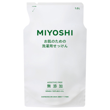 無添加お肌のための液体せっけん洗濯用