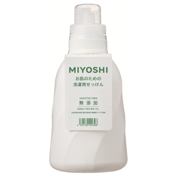無添加お肌のための液体せっけん洗濯用