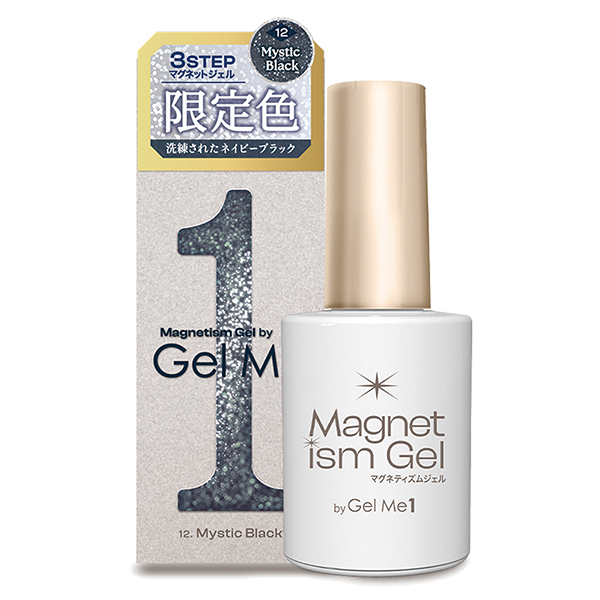 マグネティズムジェル バイ ジェルミーワン / 12 ミスティックブラック / 10ml