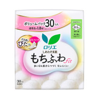 しあわせ素肌 もちふわfit ボリュームパック 多い昼用22.5cm 羽つき / 30個