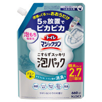 トイレマジックリン こすらずスッキリ泡パック / つめかえ用 / 660ml / サボン&シトラスの香り