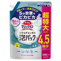 トイレマジックリン こすらずスッキリ泡パック / つめかえ用 / 1080ml / サボン&シトラスの香り