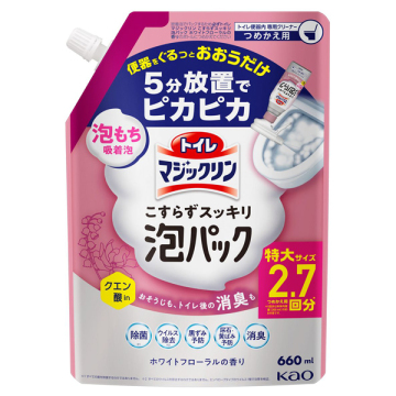 トイレマジックリン こすらずスッキリ泡パック
