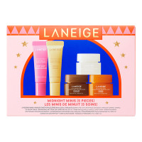 【10月中旬入荷予定】リップスリーピングマスク ミッドナイトミニズ N / 限定品 / 5g×2、3g×3、2ml×2
