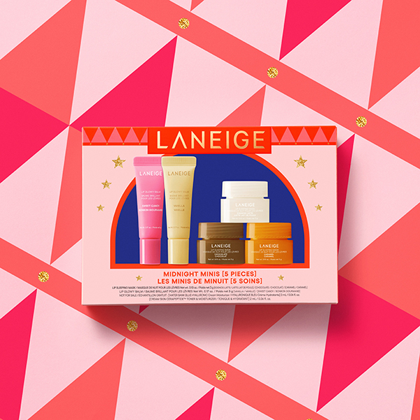 【10/16以降順次発送】リップスリーピングマスク ミッドナイトミニズ N / 5g×2、3g×3、2ml×2 / 限定品 1