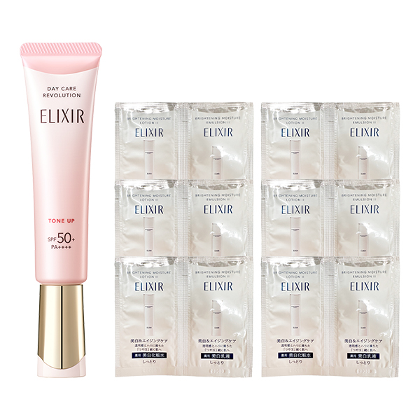 トーンアップUV乳液(デーケアレボリューション トーンアップ SP+ aa) 限定セット / 35g、6包、6包