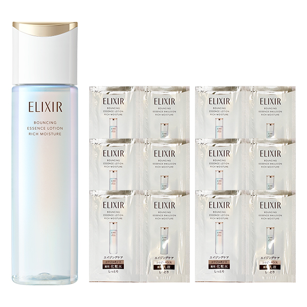 エイジングケアの化粧水(しっとりタイプ)限定セット / 170ml、6包、6包