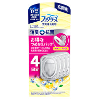 玄関用消臭剤+抗菌 / 詰め替え / 4個 / ホワイトティー&シトラスの香り